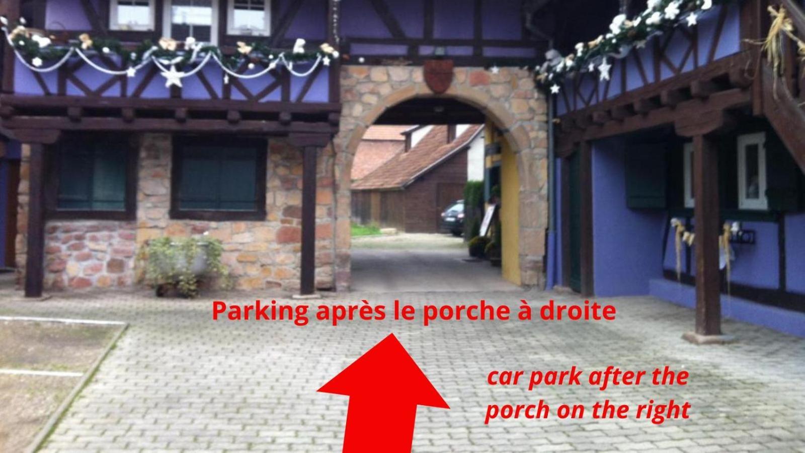 Ebersheim Gite Chez Marie-Sarah Petite Maison Calme Parking מראה חיצוני תמונה